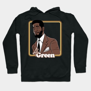 Al Green / Retro Aesthetic 70s Soul Fan Design Hoodie